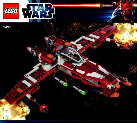 Bauanleitungen LEGO - 9497 - Republic Striker-class Starfighter™: Page 1