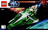 Bauanleitungen LEGO - 9498 - Saesee Tiin's Jedi Starfighter™: Page 1