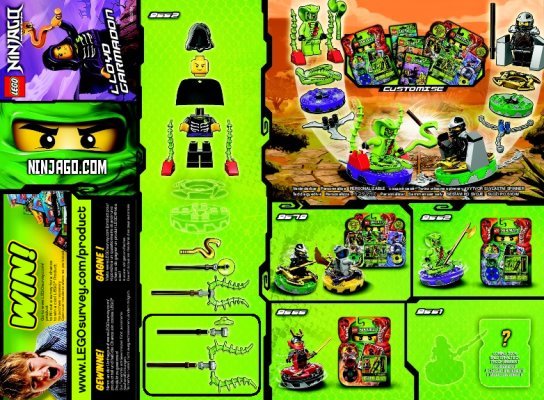 Bauanleitungen LEGO - 9552 - Lloyd Garmadon: Page 1