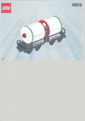 Bauanleitungen LEGO - 10016 - TANK WAGON: Page 1