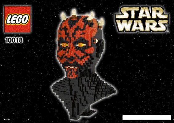 Bauanleitungen LEGO - 10018 - DARTH MAUL: Page 1