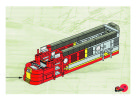 Bauanleitungen LEGO - 10020 - Santa Fe Locomotive: Page 23