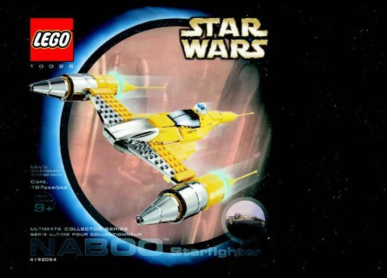 Bauanleitungen LEGO - 10026 - NABOO FIGHTERTM: Page 1