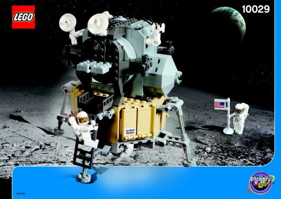 Bauanleitungen LEGO - 10029 - Lunar Lander: Page 1