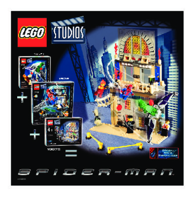 Bauanleitungen LEGO - 10075 - SPIDERMAN EXPANSION PACK: Page 1