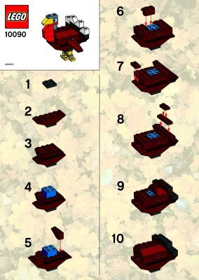 Bauanleitungen LEGO - 10090 - Turkey: Page 1