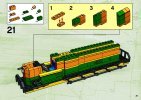 Bauanleitungen LEGO - 10133 - Burlington Northern Santa Fe Locomotive: Page 21