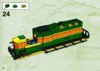 Bauanleitungen LEGO - 10133 - Burlington Northern Santa Fe Locomotive: Page 24