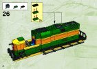 Bauanleitungen LEGO - 10133 - Burlington Northern Santa Fe Locomotive: Page 26