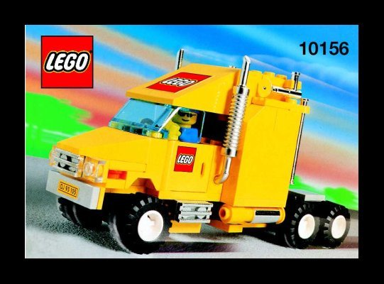 Bauanleitungen LEGO - 10156 - LEGO® Truck: Page 1