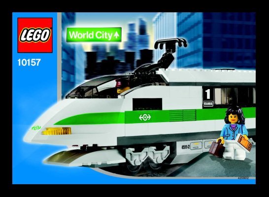 Bauanleitungen LEGO - 10157 - High Speed Train Locomotive: Page 1