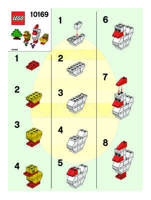 Bauanleitungen LEGO - 10169 - Chicken & Chicks: Page 1