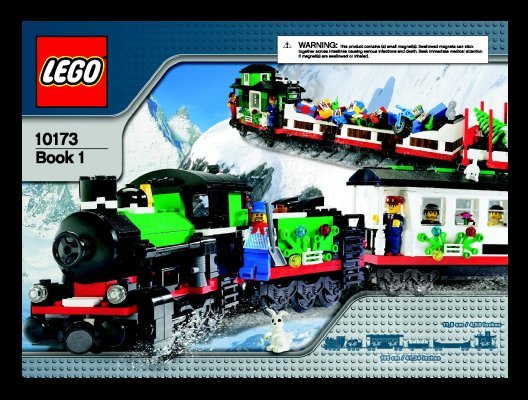 Bauanleitungen LEGO - 10173 - Holiday Train: Page 1