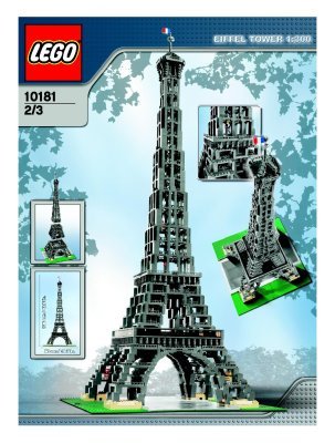 10181 - The Eiffel Tower 1:300