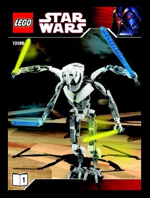 Bauanleitungen LEGO - 10186 - General Grievous™: Page 1