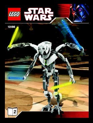 Bauanleitungen LEGO - 10186 - General Grievous™: Page 1