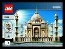 Bauanleitungen LEGO - 10189 - Build the breathtaking Taj Mahal!: Page 1