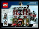 Bauanleitungen LEGO - 10197 - Fire Brigade: Page 1