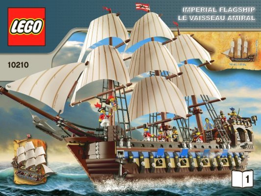 Bauanleitungen LEGO - 10210 - Imperial Flagship: Page 1