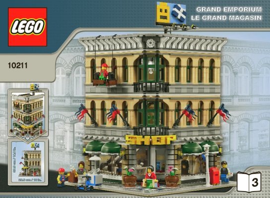 Bauanleitungen LEGO - 10211 - Grand Emporium: Page 1