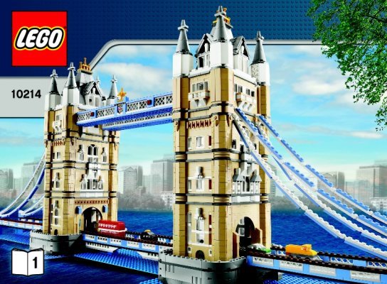 Bauanleitungen LEGO - 10214 - Tower Bridge: Page 1