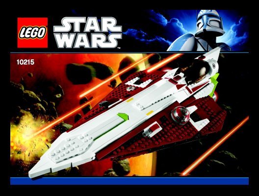 Bauanleitungen LEGO - 10215 - Obi-Wan's Jedi Starfighter™: Page 1