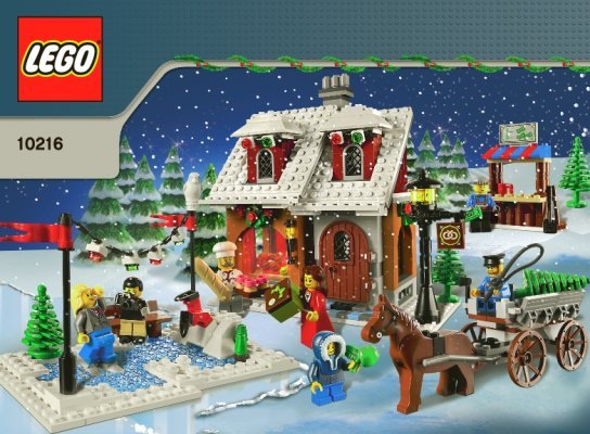 Bauanleitungen LEGO - 10216 - Winter Village Bakery: Page 1