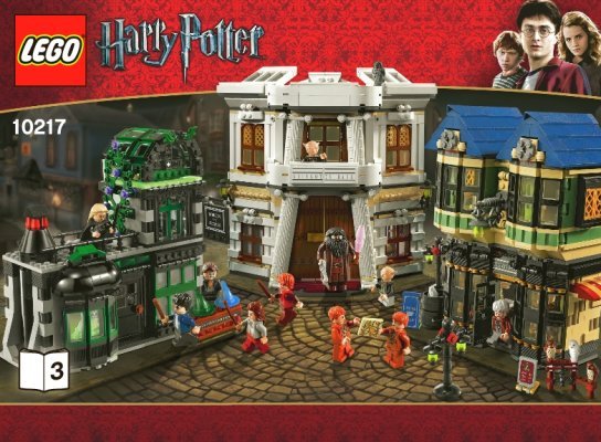 Bauanleitungen LEGO - 10217 - Diagon Alley™: Page 1