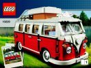 Bauanleitungen LEGO - 10220 - Volkswagen T1 Campingbus: Page 1