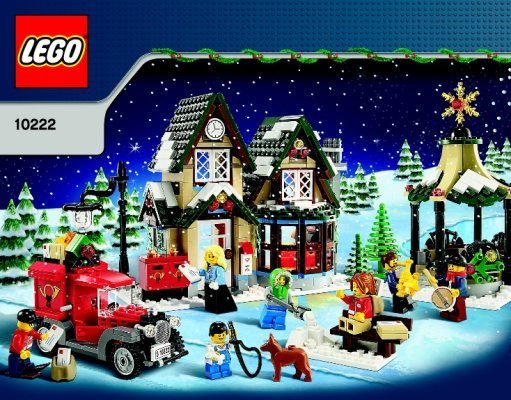 Bauanleitungen LEGO - 10222 - Winter Village Post Office: Page 1