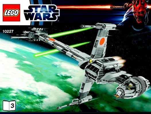 Bauanleitungen LEGO - 10227 - B-Wing Starfighter™: Page 1