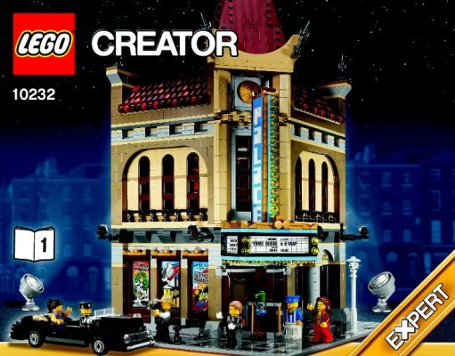 Bauanleitungen LEGO - Creator - 10232 - Palace Cinema: Page 1