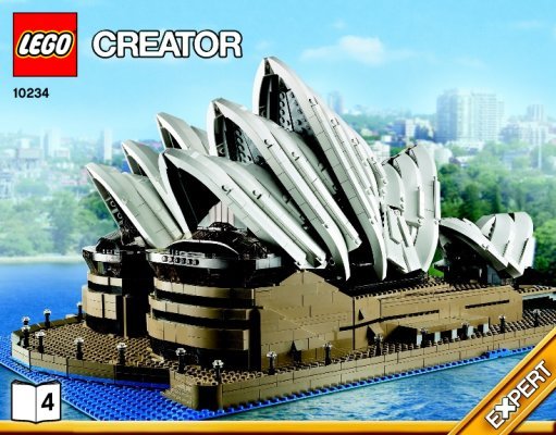 Bauanleitungen LEGO - Creator - 10234 - Sydney Opera House™: Page 1