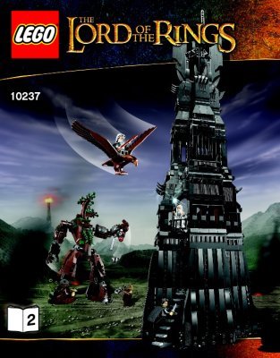 Bauanleitungen LEGO - The Lord of the Rings - 10237 - Der Turm von Orthanc™: Page 1