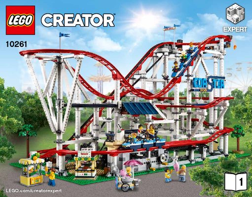 Bauanleitungen LEGO - 10261 - Roller Coaster: Page 1