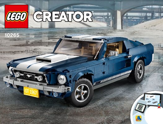 Bauanleitungen LEGO - 10265 - Ford Mustang: Page 1