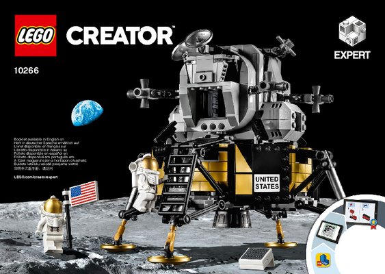 Bauanleitungen LEGO - 10266 - NASA Apollo 11 Lunar Lander: Page 1