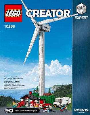 Bauanleitungen LEGO - 10268 - Vestas Wind Turbine: Page 1