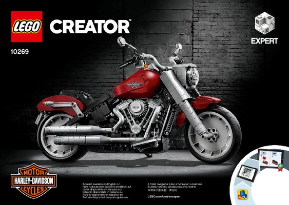 Bauanleitungen LEGO - 10269 - Harley-Davidson® Fat Boy®: Page 1