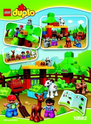 Bauanleitungen LEGO - DUPLO - 10582 - Wildtiere: Page 1