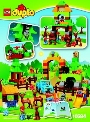 Bauanleitungen LEGO - DUPLO - 10584 - Wildpark: Page 1