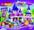 Bauanleitungen LEGO - DUPLO - 10595 - Sofia the First™ – Königsschloss: Page 1