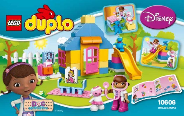 Bauanleitungen LEGO - DUPLO - 10606 - Doc McStuffins Gartenklinik: Page 1