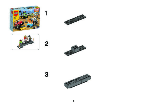 Bauanleitungen LEGO - 10655 - LEGO® Monster Trucks: Page 1