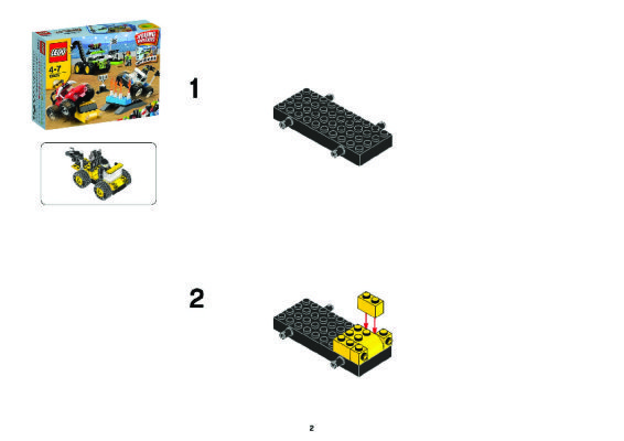 Bauanleitungen LEGO - 10655 - LEGO® Monster Trucks: Page 1