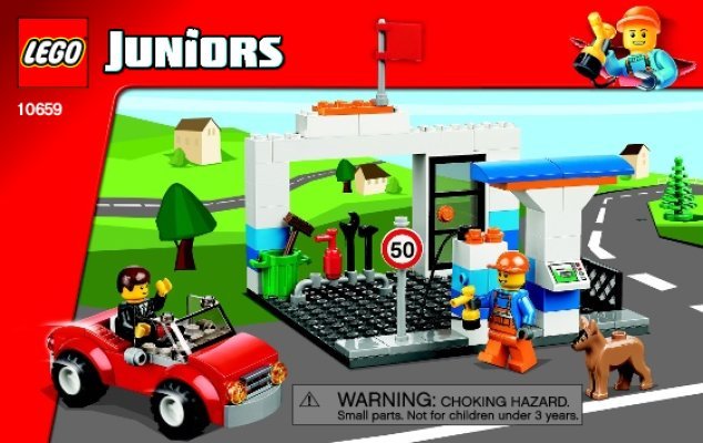 Bauanleitungen LEGO - Juniors - 10659 - Blauer LEGO® Koffer: Page 1