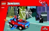 Bauanleitungen LEGO - Juniors - 10665 - Spider-Man™: Spider-Car Verfolgung: Page 1