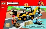 Bauanleitungen LEGO - Juniors - 10666 - Bagger: Page 1