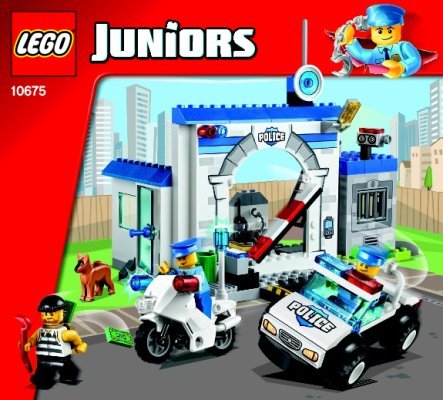 Bauanleitungen LEGO - Juniors - 10675 - Polizeiwache: Page 1