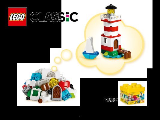 Bauanleitungen LEGO - Classic - 10692 - LEGO® Bausteine - Set: Page 1